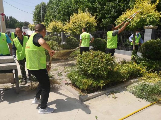 南张街道“山东老兵”志愿者服务中队助力夏季秸秆禁烧与环境卫生综合整治