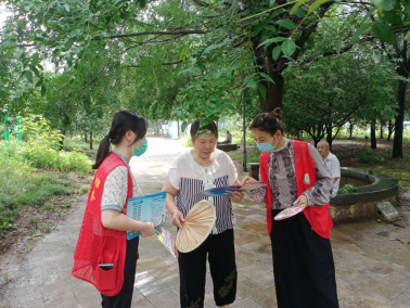 济宁南张街道开展反邪教宣传教育活动